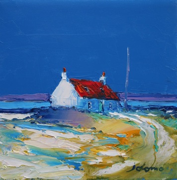 Red roof Isle of Barra 10x10